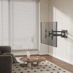 Aisens WT90TSLE-387 ECO Supporto a parete con braccio per TV da 43"-90" - Girevole, inclinabile e livellabile - Peso massimo 60 kg - VESA 800x400 mm - Colore nero - immagine 4