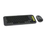 Logitech Pop Icon Combo Pack Wireless Multimedia Keyboard + Mouse - Bluetooth - Autonomia tastiera 36 mesi - Mouse 24 mesi - Colore grafite e verde - immagine 2