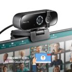 NGS XpressCam 2000 Webcam FullHD 2K USB 2.0 - Microfono multidirezionale - Filtro privacy - Ampio campo visivo - Cavo da 1,50 m - Colore nero - immagine 5