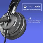 NGS VOX605-C Cuffie USB-C con microfono - Microfono regolabile e flessibile - Cuscinetti e archetto imbottiti - Archetto regolabile - Controllo sul cavo - Cavo da 2 m - Colore nero - immagine 4
