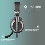 NGS VOX805-C Cuffie USB-C con microfono - Microfono regolabile e pieghevole - Tecnologia di filtraggio del rumore - Cuscinetti e archetto imbottiti - Controllo sul cavo - Cavo da 2 m - Colore nero - immagine 5