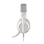 NGS VOX805-C Cuffie USB-C con microfono - Microfono regolabile e pieghevole - Tecnologia di filtraggio del rumore - Cuscinetti e archetto imbottiti - Controllo sul cavo - Cavo da 2 m - Colore bianco - immagine 3