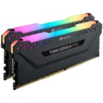 Corsair Vengeance Memoria DDR4 32 GB 2x16 GB PC3600 RGB PRO - Colore nero - immagine 2