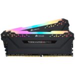 Corsair Vengeance Memoria DDR4 32 GB 2x16 GB PC3600 RGB PRO - Colore nero - immagine 3