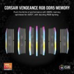 Corsair Vengeance Memoria DDR5 32 GB 2x16 GB PC6000 RGB - Colore nero - immagine 2