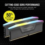 Corsair Vengeance Memoria DDR5 64 GB 2x32 GB PC6000 RGB - Colore nero - immagine 3