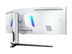 TCL 57R94 Monitor 57" Curvo MiniLED 32:9 - Dual 4K 7680x2160 - 120Hz - Risposta 1ms - Vesa 100x100 - Colore Bianco - immagine 4