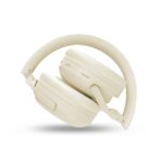 Energy Sistem Auricolari Bluetooth Rizz - Connessione multipunto - Fino a 50 ore di autonomia della batteria - Deep Bass per bassi profondi - Archetto imbottito regolabile - Assistente vocale - Colore crema - immagine 5