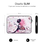 Subblim Custodia Trendy in neoprene per laptop da 15,6" - Resistente a urti e cadute - Vari colori - immagine 3