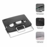 3" a 14" - Design moderno ed elegante - Doppia cerniera -  Protezione totale - Vari colori
