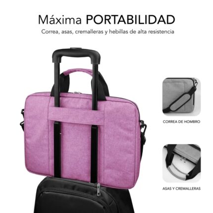 6 pollici - Protezione Air Padding - Resistente poliestere Oxford - Repellente ai liquidi - Colore rosa