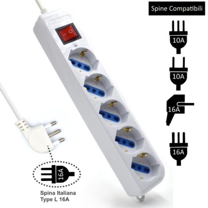 5 m - Colore bianco