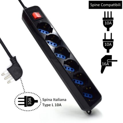 5 m - Colore nero