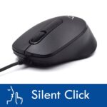 Ewent Pack Tastiera + Mouse per ufficio - Tasti silenziosi a profilo ribassato - 1000 dpi - Disposizione portoghese QWERTY PT - Cavo da 1,35 m - Tasti silenziosi a profilo ribassato - Colore nero - immagine 4