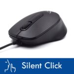 Ewent Pack Tastiera + Mouse per ufficio - Tasti silenziosi a profilo ribassato - 1000 dpi - Disposizione italiana QWERTY IT - Cavo da 1,35 m - Tasti silenziosi a profilo ribassato - Colore nero - immagine 4