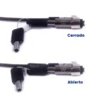 Cavo di sicurezza Ewent per laptop con slot Nano - Lucchetto con chiave - Cavo in acciaio - Rivestimento in vinile - Lunghezza 1,8 m - Diametro 4,5 mm - Colore nero - immagine 4