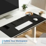 Tappetino per mouse extra large Ewent per ufficio e giochi - Extra large - Superficie in poliestere (Lycra) - Base in gomma antiscivolo - 900x400x3mm - Colore nero - immagine 2