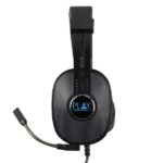 Cuffie da gioco Ewent - Microfono integrato - Illuminazione RGB - Controllo volume e microfono - Archetto regolabile - Cavo in nylon da 1,5 m - Colore nero - immagine 3