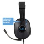 Cuffie da gioco Ewent - Microfono integrato - Illuminazione RGB - Controllo volume e microfono - Archetto regolabile - Cavo in nylon da 1,5 m - Colore nero - immagine 4