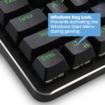 Tastiera meccanica da gioco Ewent - Illuminazione RGB - Disposizione inglese QWERTY US - Copertura in alluminio - Cavo da 1,5 m - Anti-ghosting - Colore nero - immagine 5