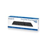 Tastiera Ewent con cavo USB - Disposizione italiana QWERTY IT - Retroilluminazione - Tasti a basso profilo e silenziosi - Cavo da 1,5 m - Colore nero - immagine 5