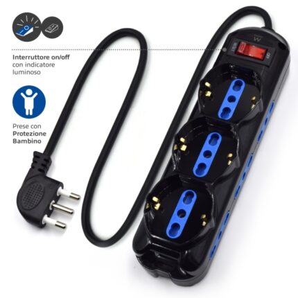 5 m - Colore nero