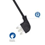 Ewent Ciabatta con 9 prese - 6 prese L + 3 prese L/F (Schuko) - Interruttore On/Off - Spina italiana piatta ad angolo - Cavo da 1,5 m - Colore nero - immagine 5
