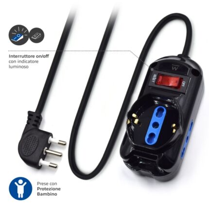 5 m - Colore nero
