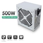 Ewent Alimentatore 500W - Ventola 12 cm - ATX V2.31 - Protezioni elettriche - 3x Molex - 3x SATA - 1x FDD - Colore grigio metallizzato - immagine 2
