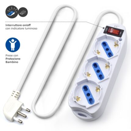5 m - Colore bianco