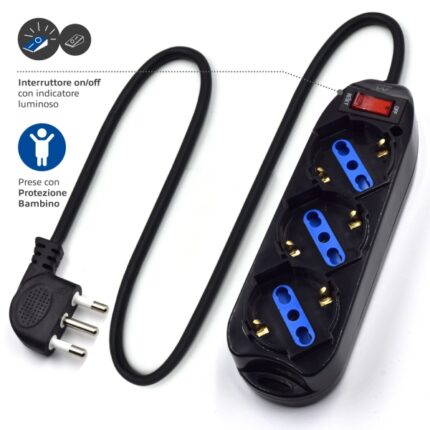 5 m - Colore nero