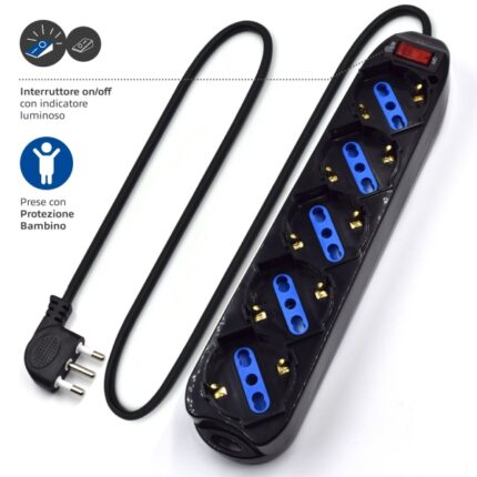 5 m - Colore nero