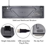 Tastiera da gioco a membrana Ewent - Illuminazione RGB - Disposizione QWERTY PT portoghese - Cavo da 1,5 m - 12 tasti multimediali - Colore nero - immagine 5
