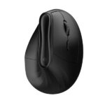 Mouse wireless Ewent - 4000 dpi - Ricevitore USB-A 2,4 GHz - Bluetooth 5.1 - Ergonomico - 6 pulsanti - Impugnatura verticale - Colore nero - immagine 3