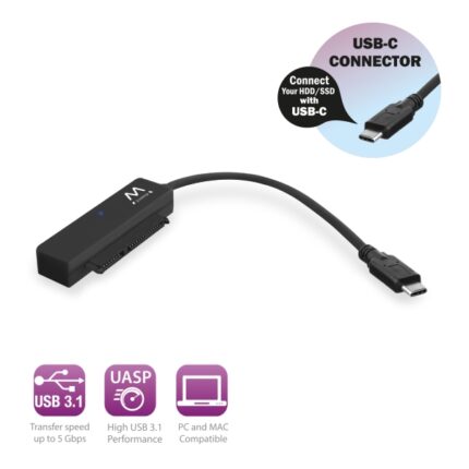 5" - ABS ad alta resistenza - Indicatore LED - Colore nero