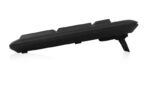 Tastiera Ewent con cavo USB - Profilo sottile - Disposizione italiana QWERTY IT - Plastica ABS - Cavo da 1,35 m - Colore nero - immagine 4