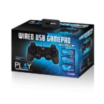 Ewent Controller/Gamepad USB - 13 pulsanti - 2 levette analogiche - D-Pad a 8 direzioni - Cavo da 1,5 m - Colore nero - immagine 5