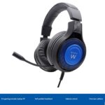 Cuffie da gioco Ewent - Microfono integrato - Archetto regolabile - Cavo da 1,8 m - Colore nero/blu - immagine 4
