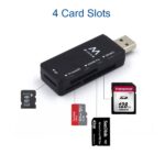 Lettore di schede esterno USB 2.0 Ewent - Velocità di trasferimento fino a 480 Mbps - Colore nero - immagine 3