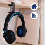 Ewent Supporto da scrivania universale per cuffie - Regolabile - Antiscivolo - Colore nero - immagine 3