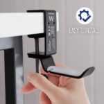 Ewent Supporto da scrivania universale per cuffie - Regolabile - Antiscivolo - Colore nero - immagine 4