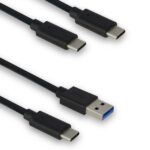 Ewent Custodia esterna per HDD/SSD - USB-C 3.2 Gen2 - Alluminio - SSD/HDD da 2,5" - Colore nero - immagine 4