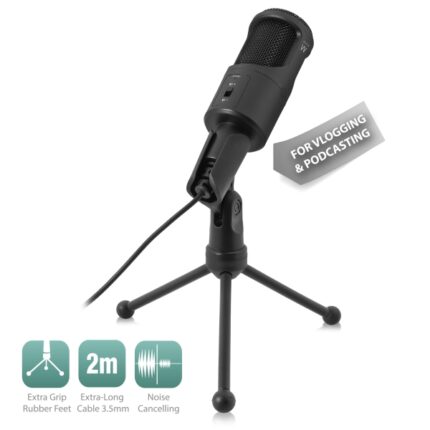 5 mm - Cavo da 2 m - Colore nero