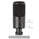 Microfono multimediale Ewent - Cancellazione del rumore - Jack da 3,5 mm - Cavo da 2 m - Colore nero - immagine 5