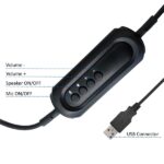 Cuffie stereo USB Ewent - Microfono integrato - Cavo da 2,1 m - Colore nero - immagine 4