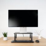Tooq TQMR086 Supporto elevatore per monitor o laptop - Peso max. 20 kg - Colore nero - immagine 3