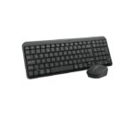 Logitech MK250 Compact Bluetooth Wireless Combo Pack Wireless + Mouse - Utilizzo ambidestro - Indicatori LED - Colore nero - immagine 3