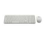 Logitech MK250 Compact Bluetooth Wireless Combo Pack Wireless + Mouse - Utilizzo ambidestro - Indicatori LED - Colore bianco - immagine 2