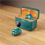 XO G34 Auricolari Bluetooth 5.4 - TWS - Cancellazione del rumore ENC+ANC - Custodia con display LCD - Colore verde - immagine 2
