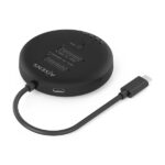 Aisens ASDS-2M2N05 Docking station doppia baia M.2 NVME a USB-C 3.2 Gen2x2 - Clone - Colore nero - immagine 3